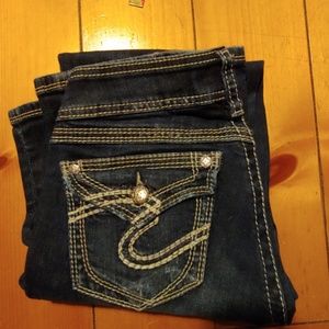 Silver jeans